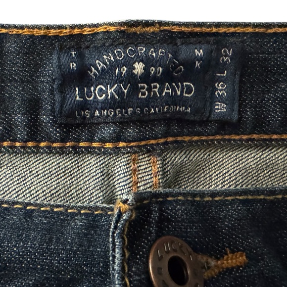 Lucky Brand Blue Straight Jeans - Picture 3 of 6